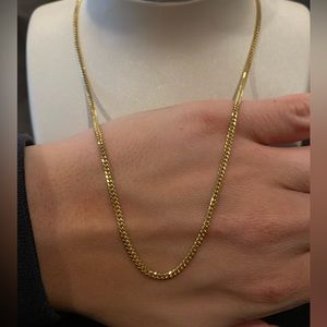 Gold Plated Cuban Link Chain